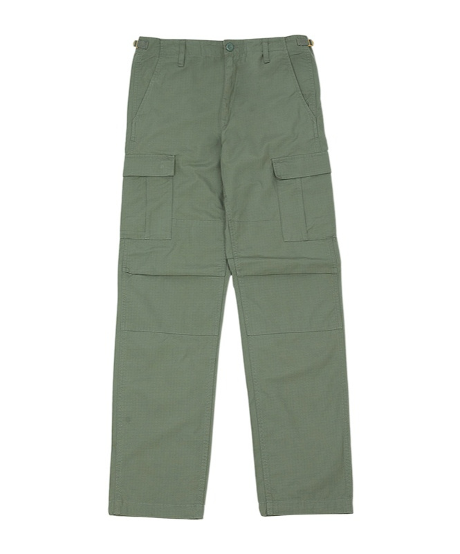 Carhartt Straight-leg Cargo Trousers In Green