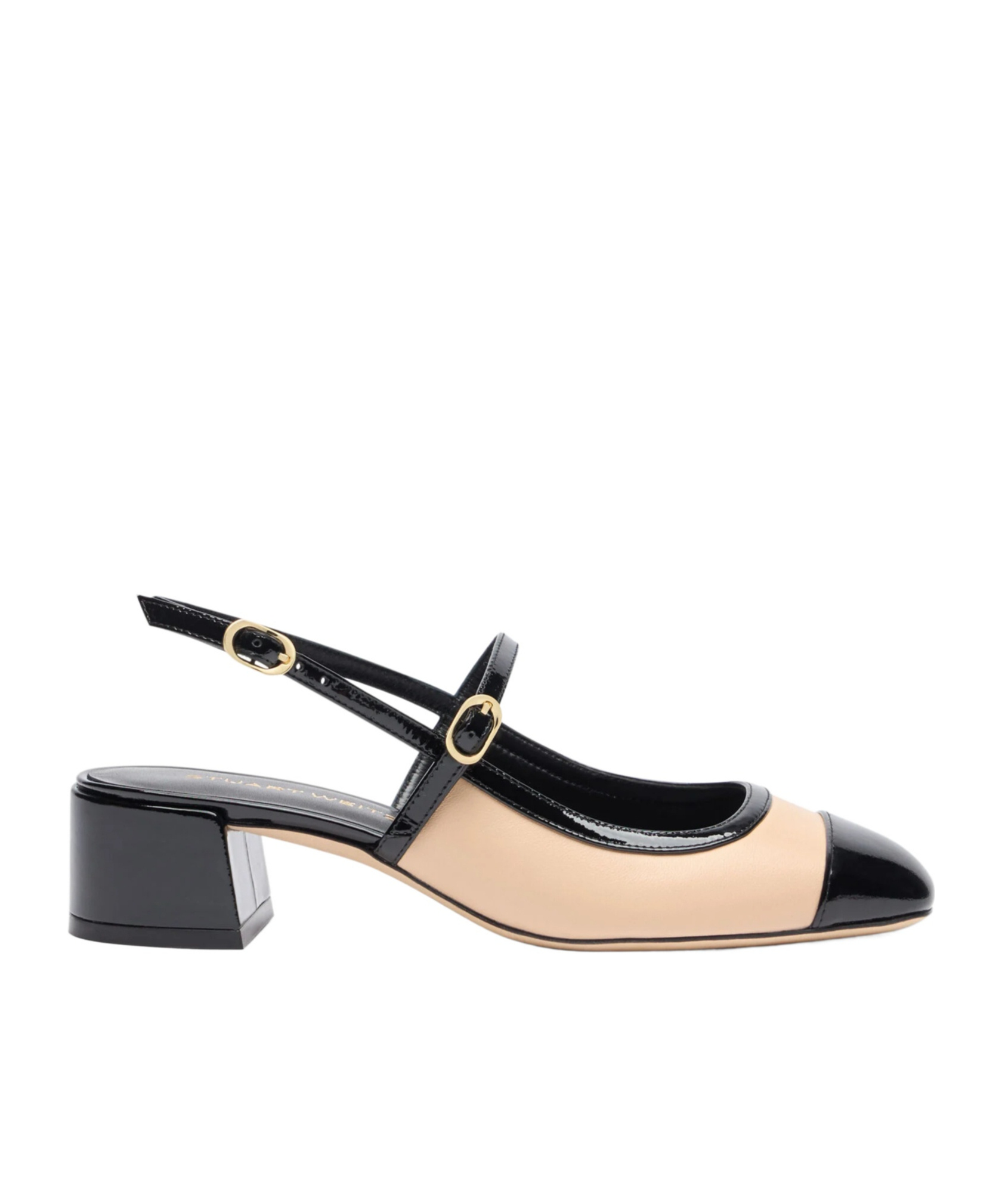 Stuart Weitzman Beige Slingback Pumps