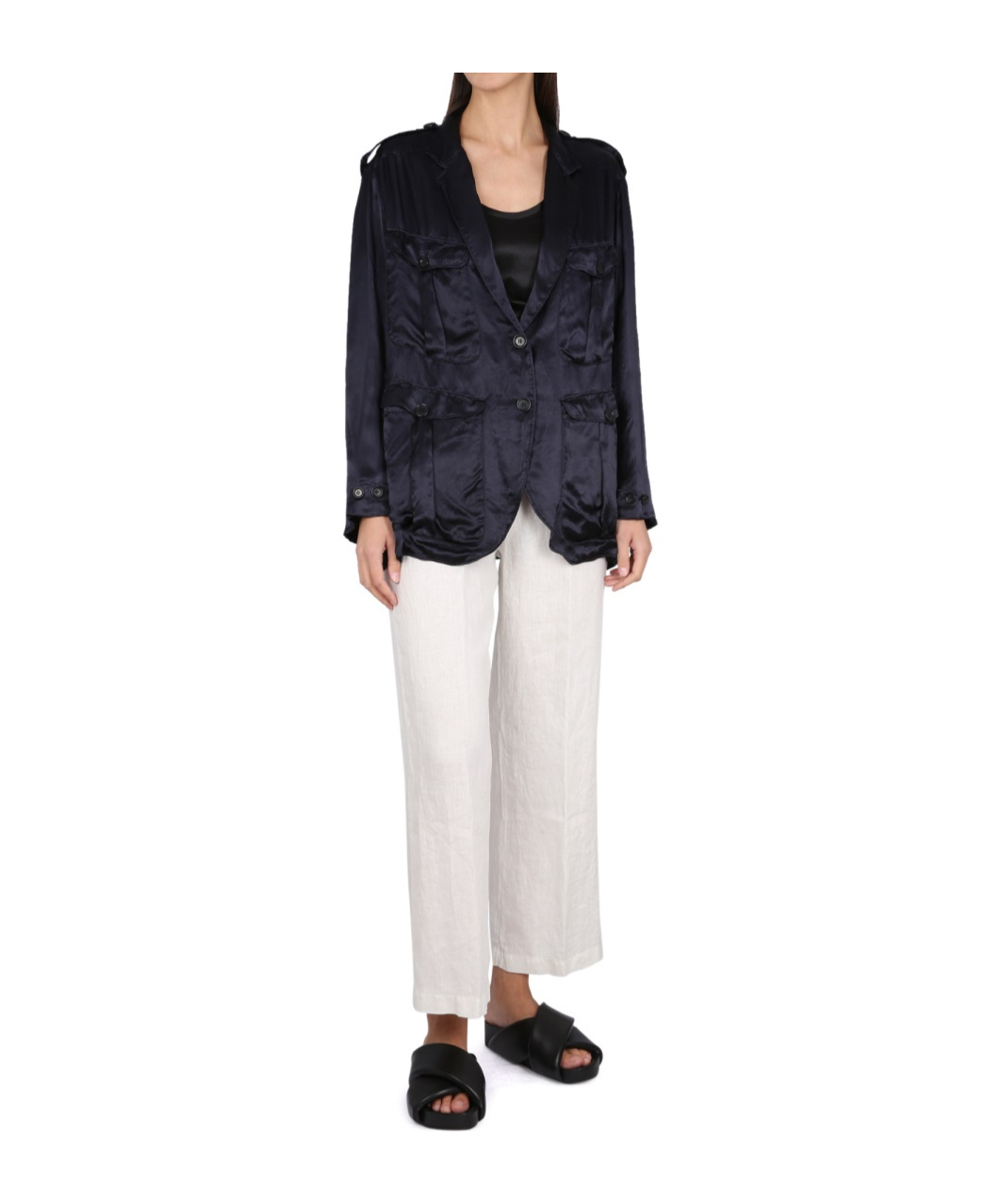 Shop Aspesi Single-breasted Tailored Blazer
