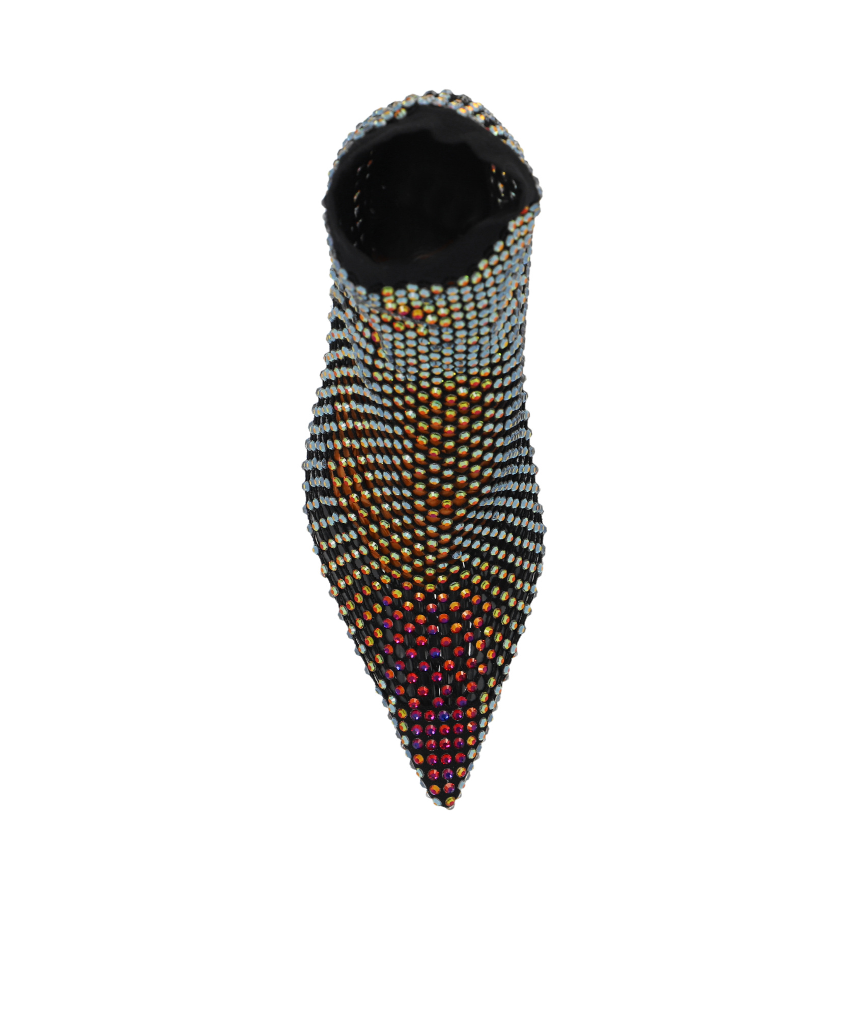 Le Silla Gilda 125mm Crystal-embellished Boots In Black