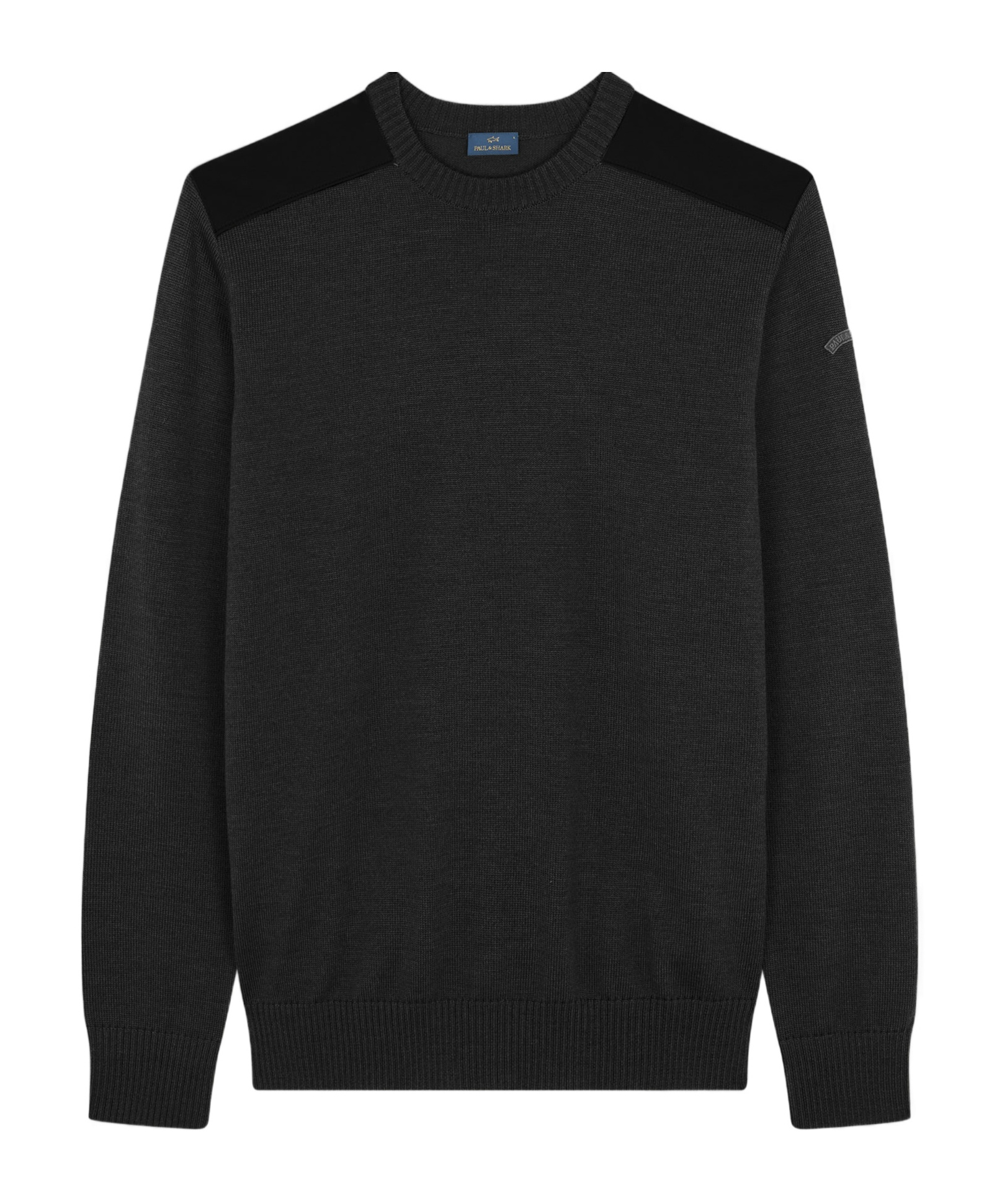 PAUL & SHARK TYPHOON-INSERTS WOOL SWEATER