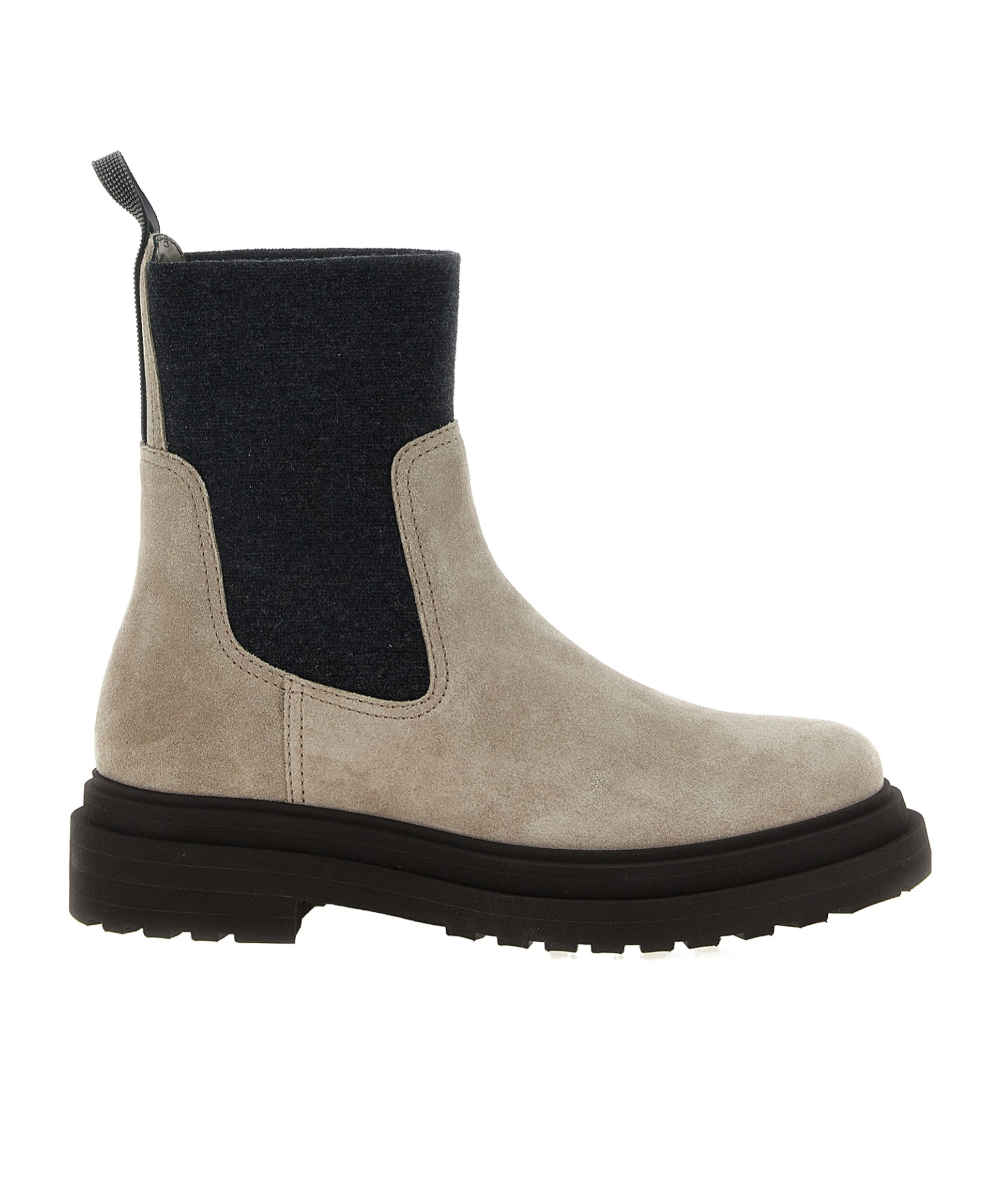 Brunello Cucinelli Precious Loop Detail Ankle Boots