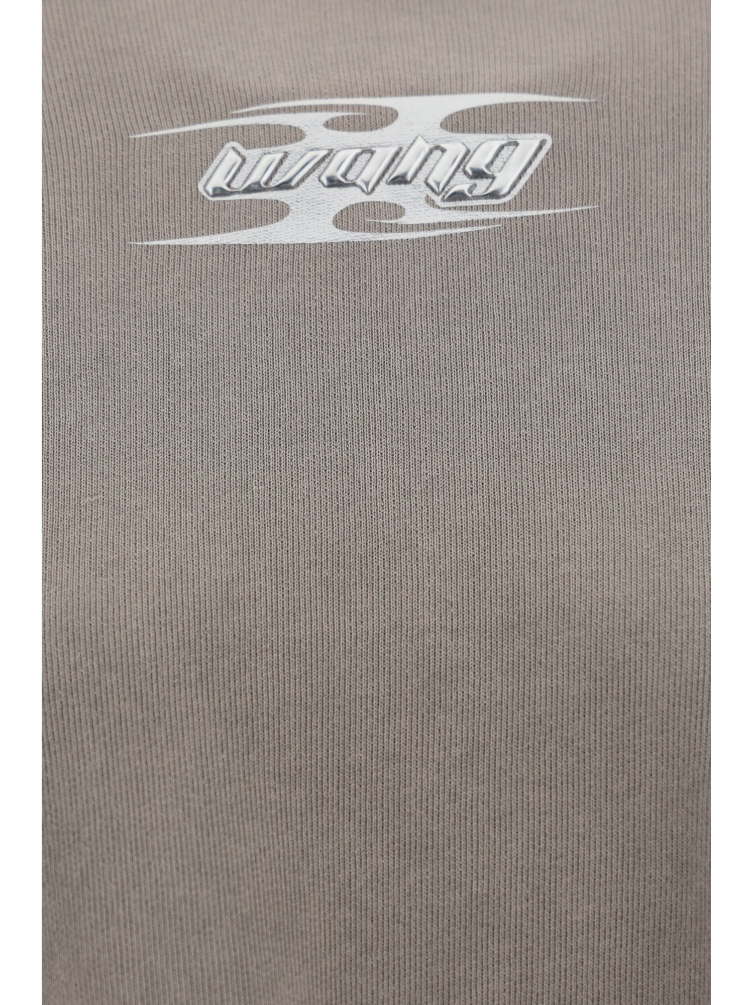 ALEXANDER WANG LOGO-EMBROIDERED HOODIE