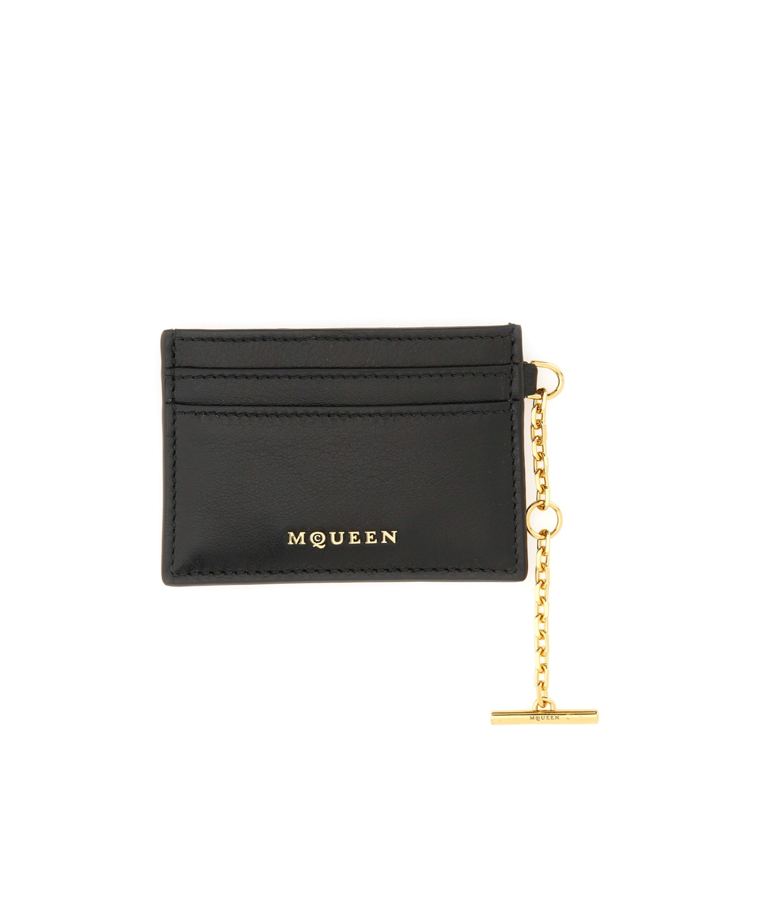 ALEXANDER MCQUEEN ALEXANDER MCQUEEN SLING LOGO PLAQUE CARD HOLDER