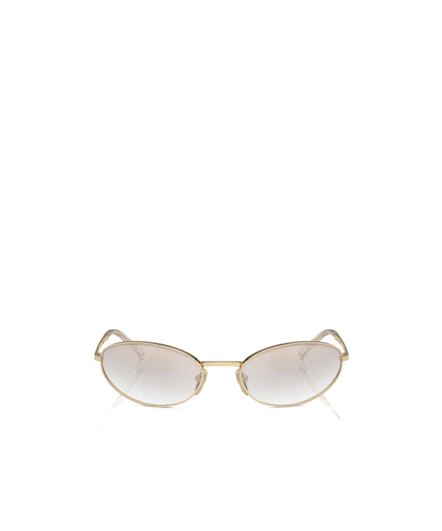 Shop Prada Eyewear Cat-eye Sunglasses In White