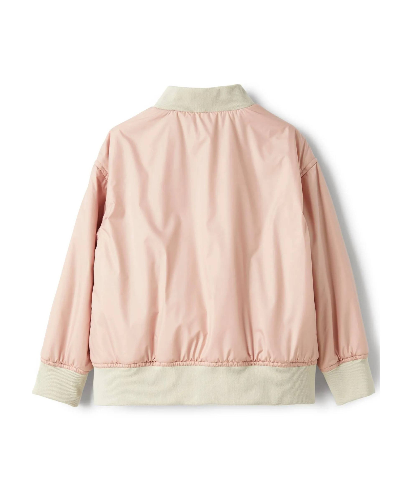 Il Gufo Zip-up Jacket In Light Pink