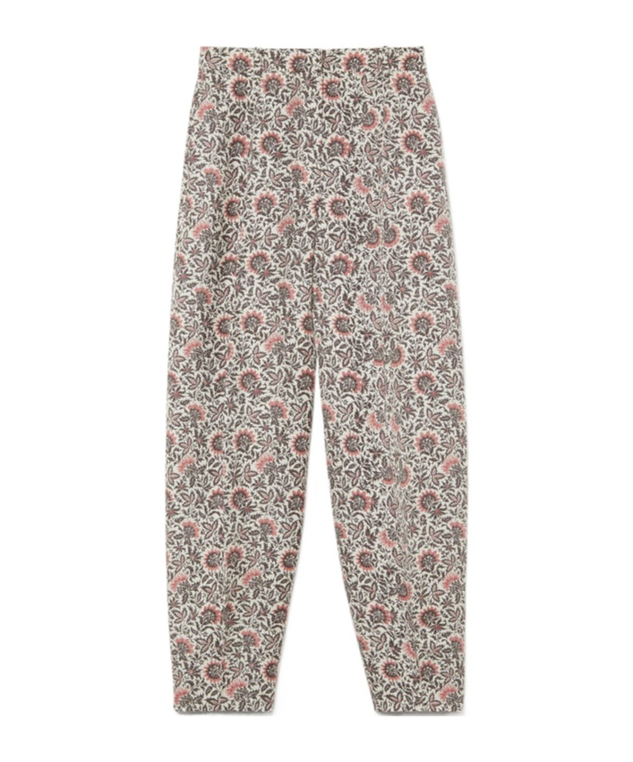 Loro Piana Dan Trousers In Chalk Color/graphite Powder/dahlia Color