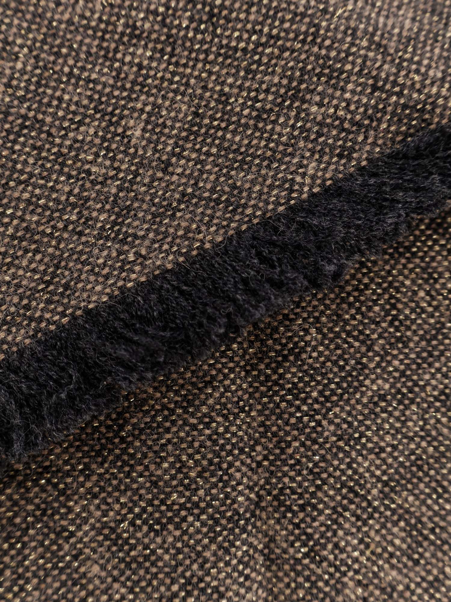Brunello Cucinelli Fringed Scarf In Gray