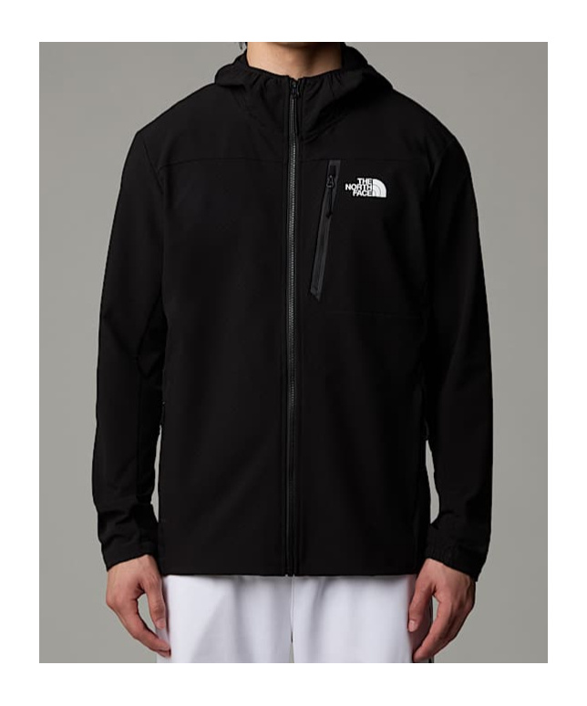 Shop The North Face Logo-print Jacket In Tnf Black