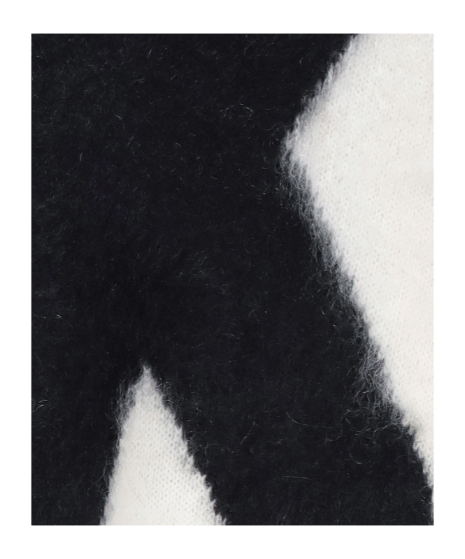 Moschino Chic Knit Dress For Women In Soft Mohair Blend In Black