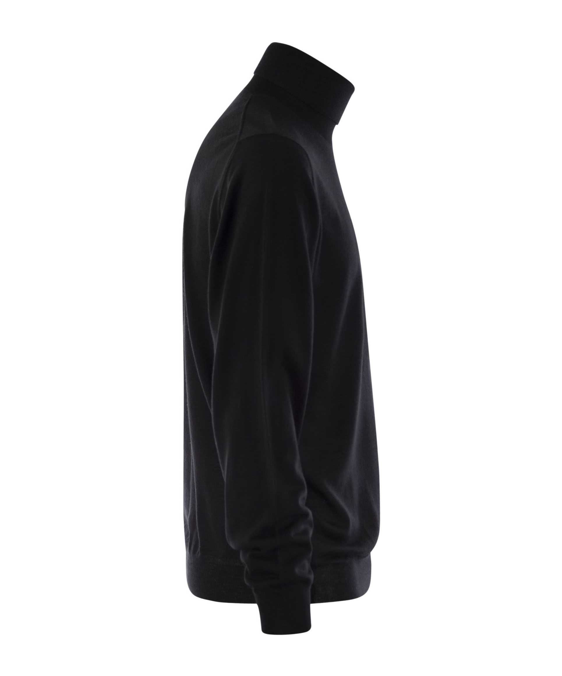 Shop Fedeli Turtleneck Sweater In Black