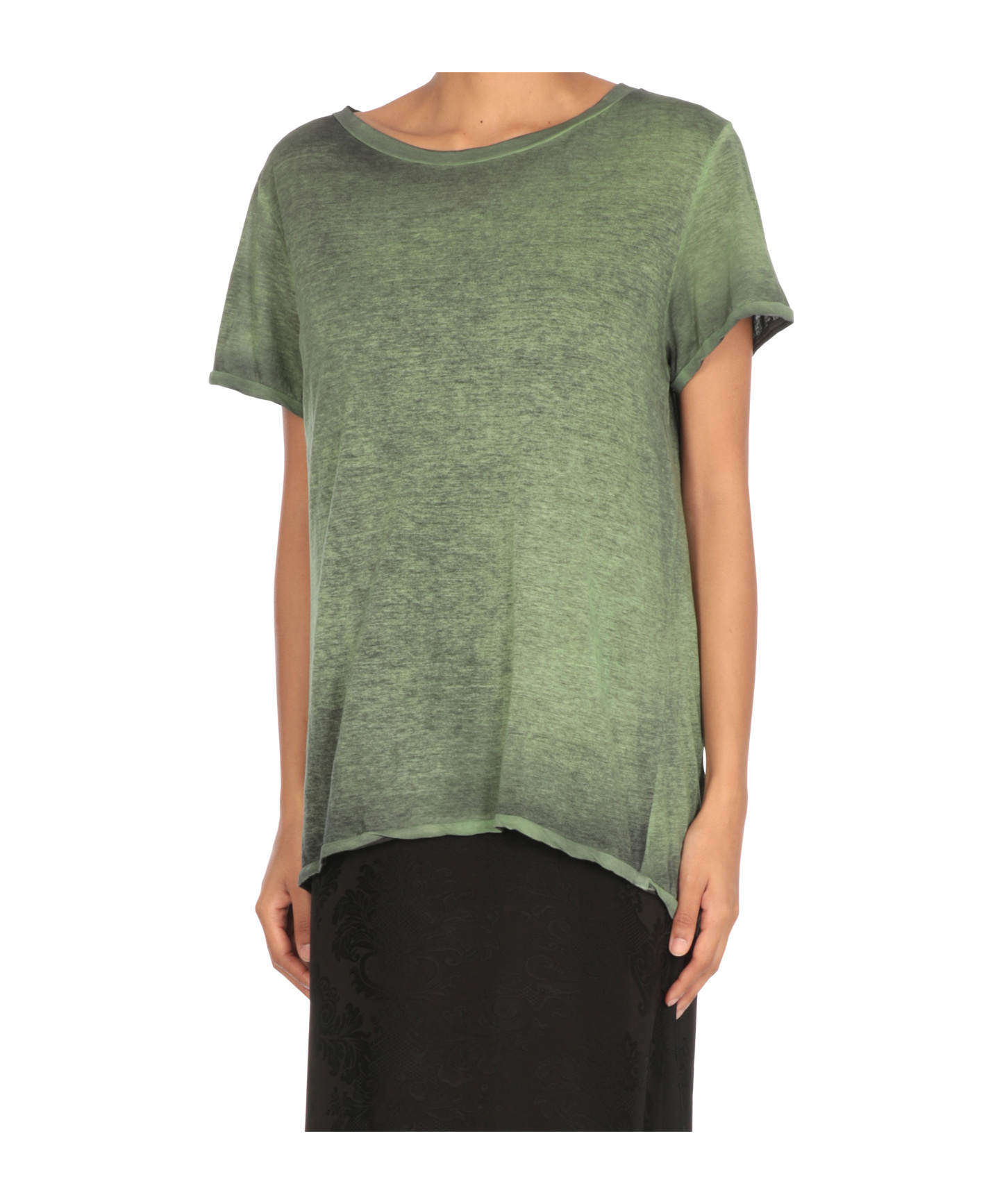 Shop Avant Toi Crew Neck T-shirt