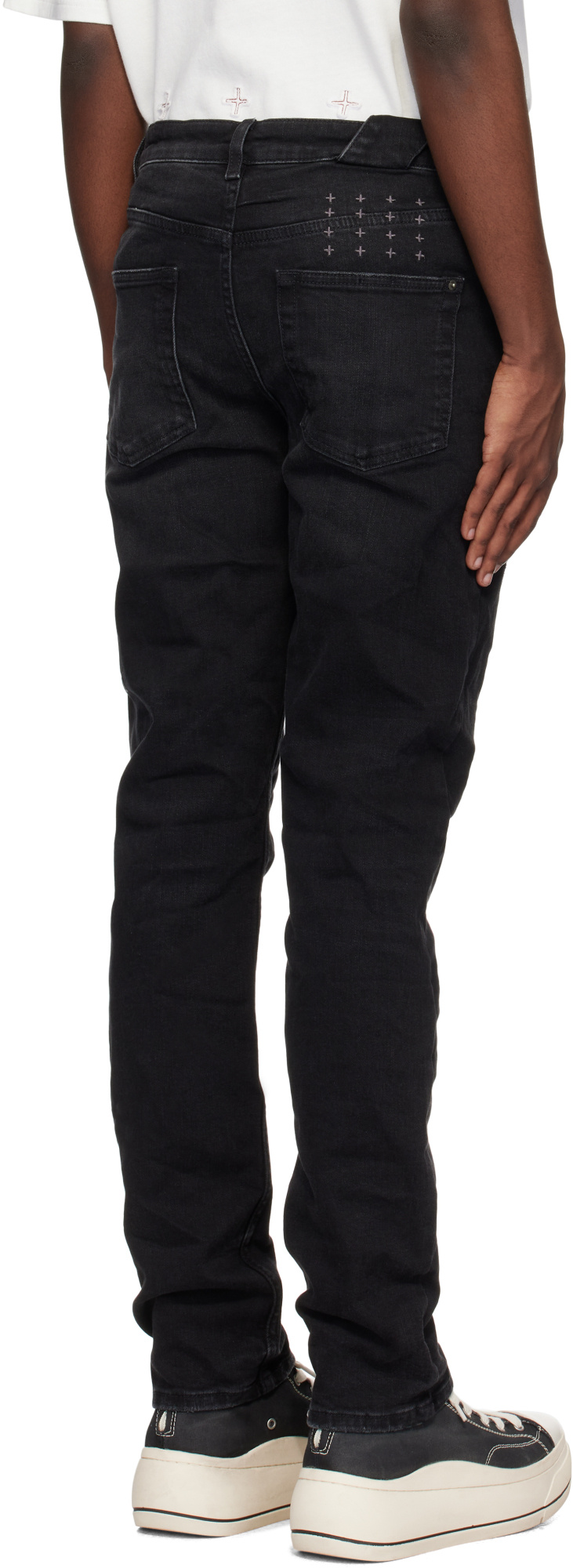 KSUBI DENIM TROUSERS WITH BELT LOOPS