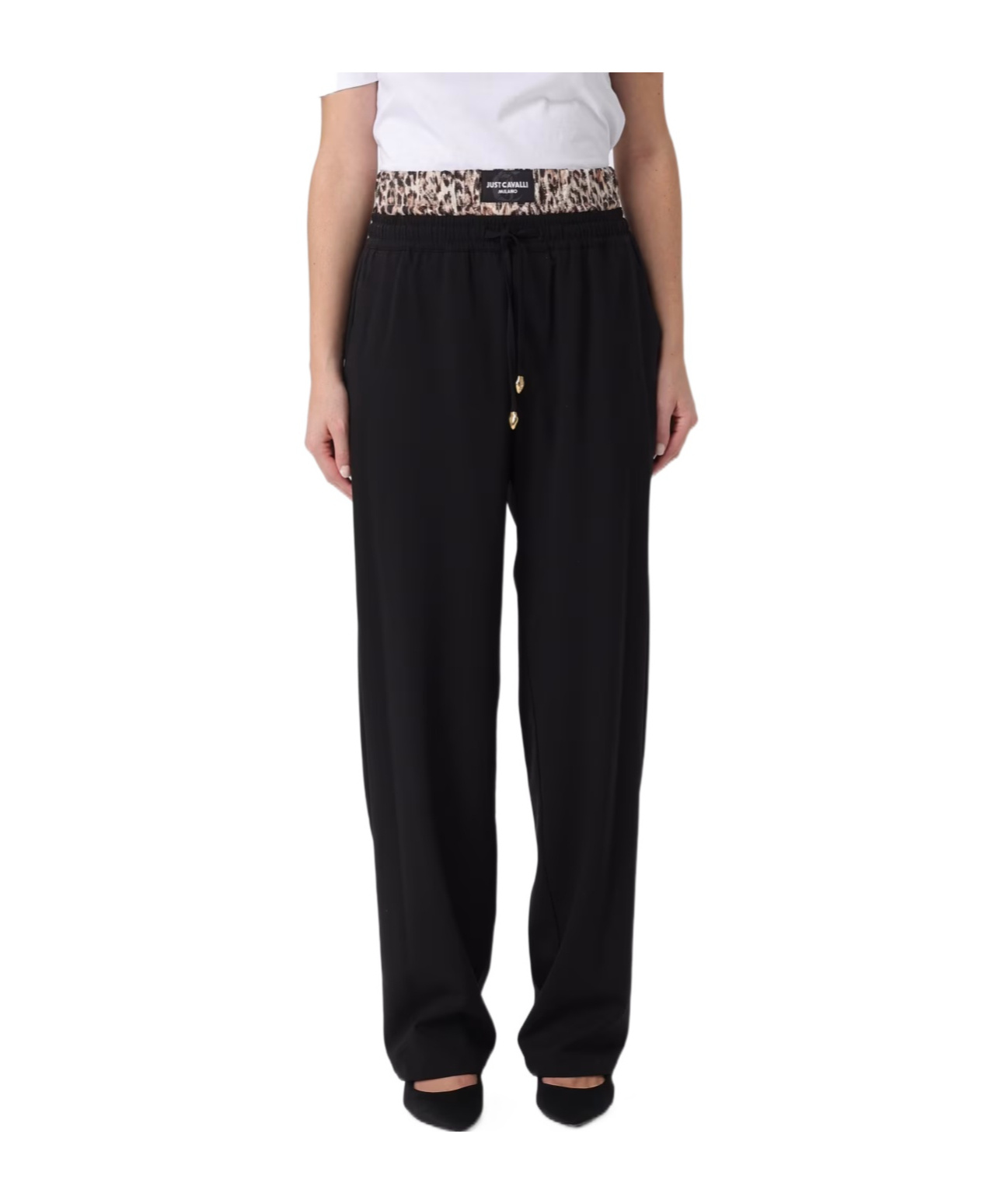 Just Cavalli Trousers In Black