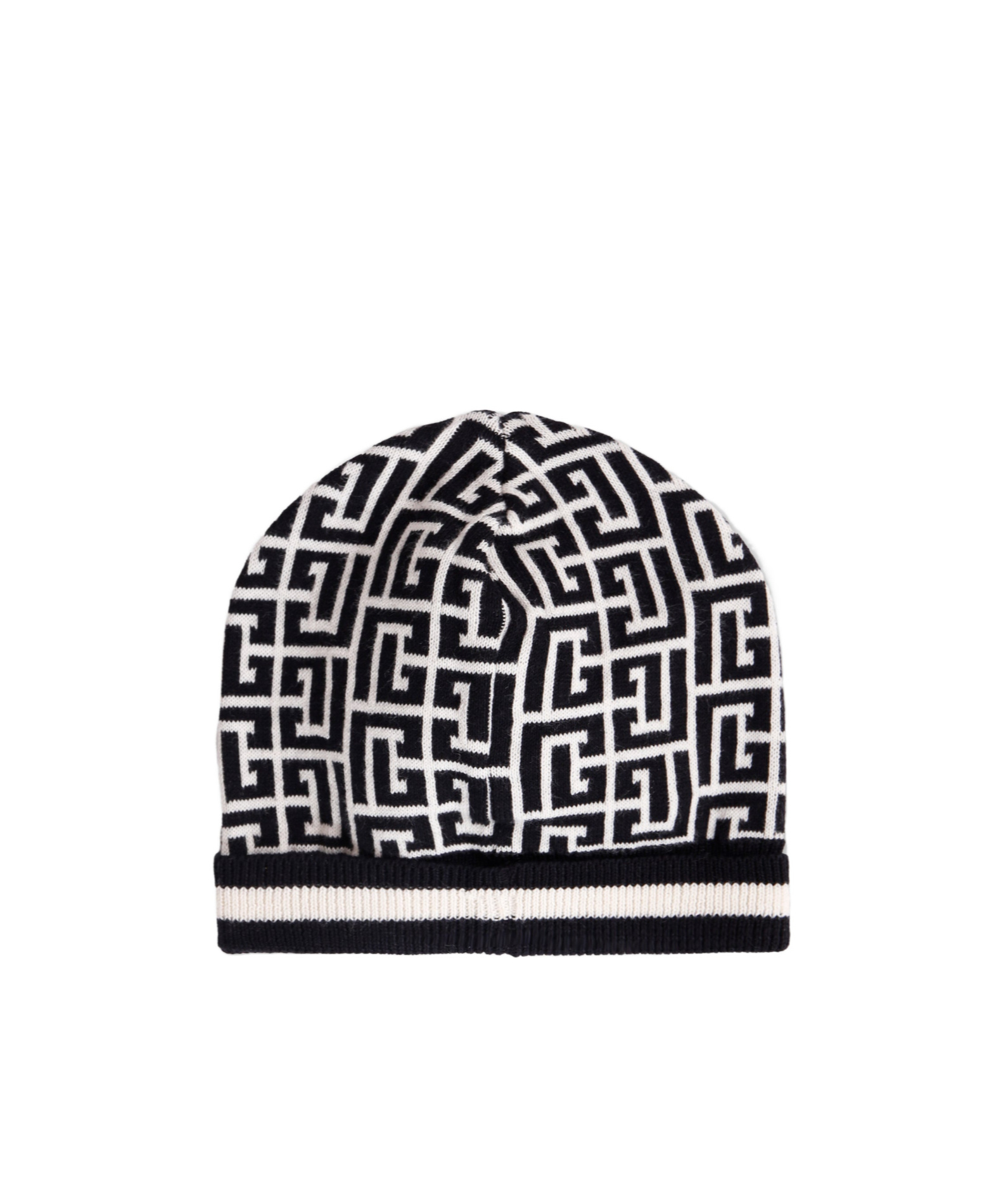 Balmain Balck Hat For Babykids With Labyrinth