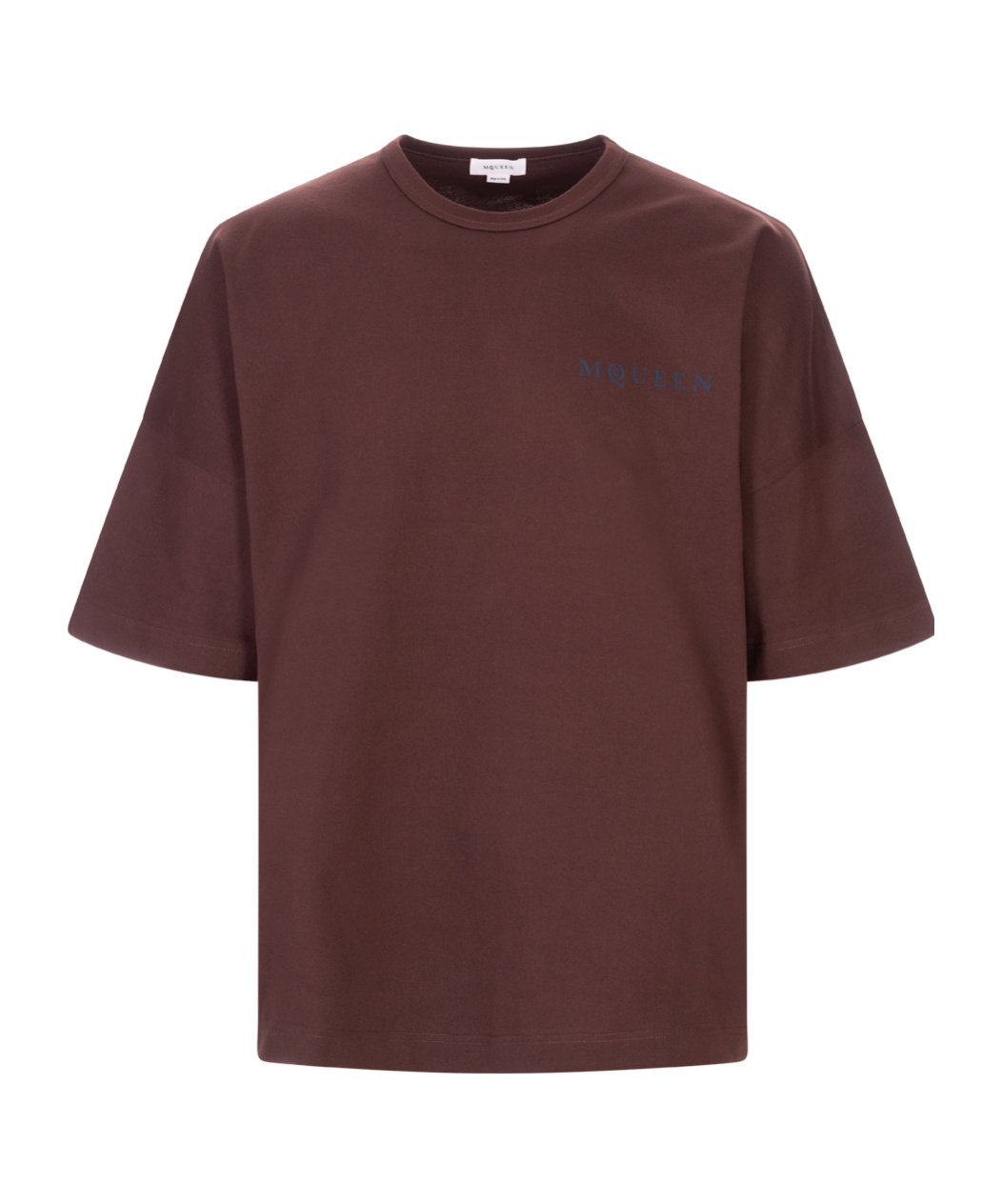 Alexander Mcqueen Short-sleeved T-shirt In Purple