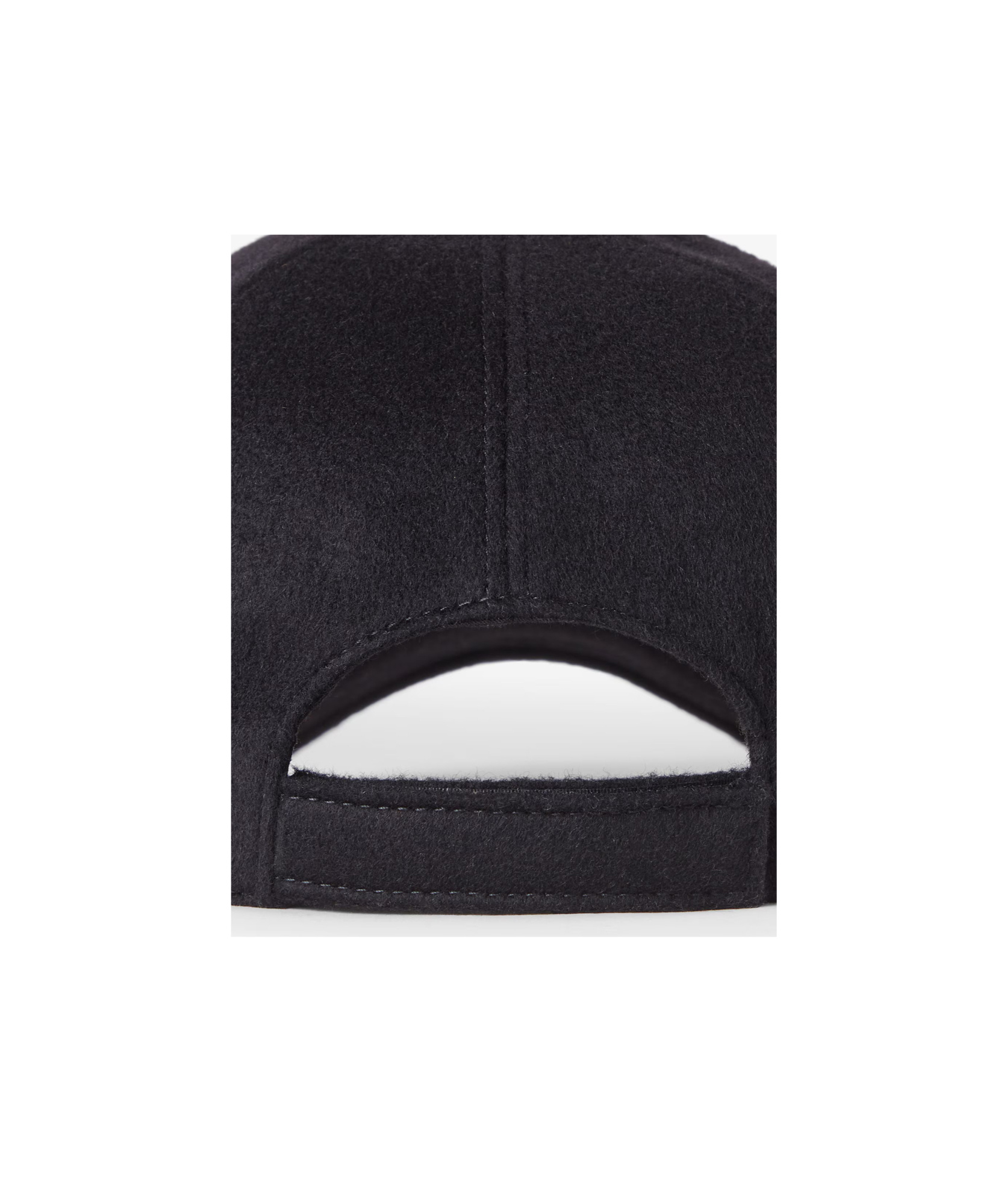 Fendi Cashmere And Wool Cap Featuring Embroidery In Black