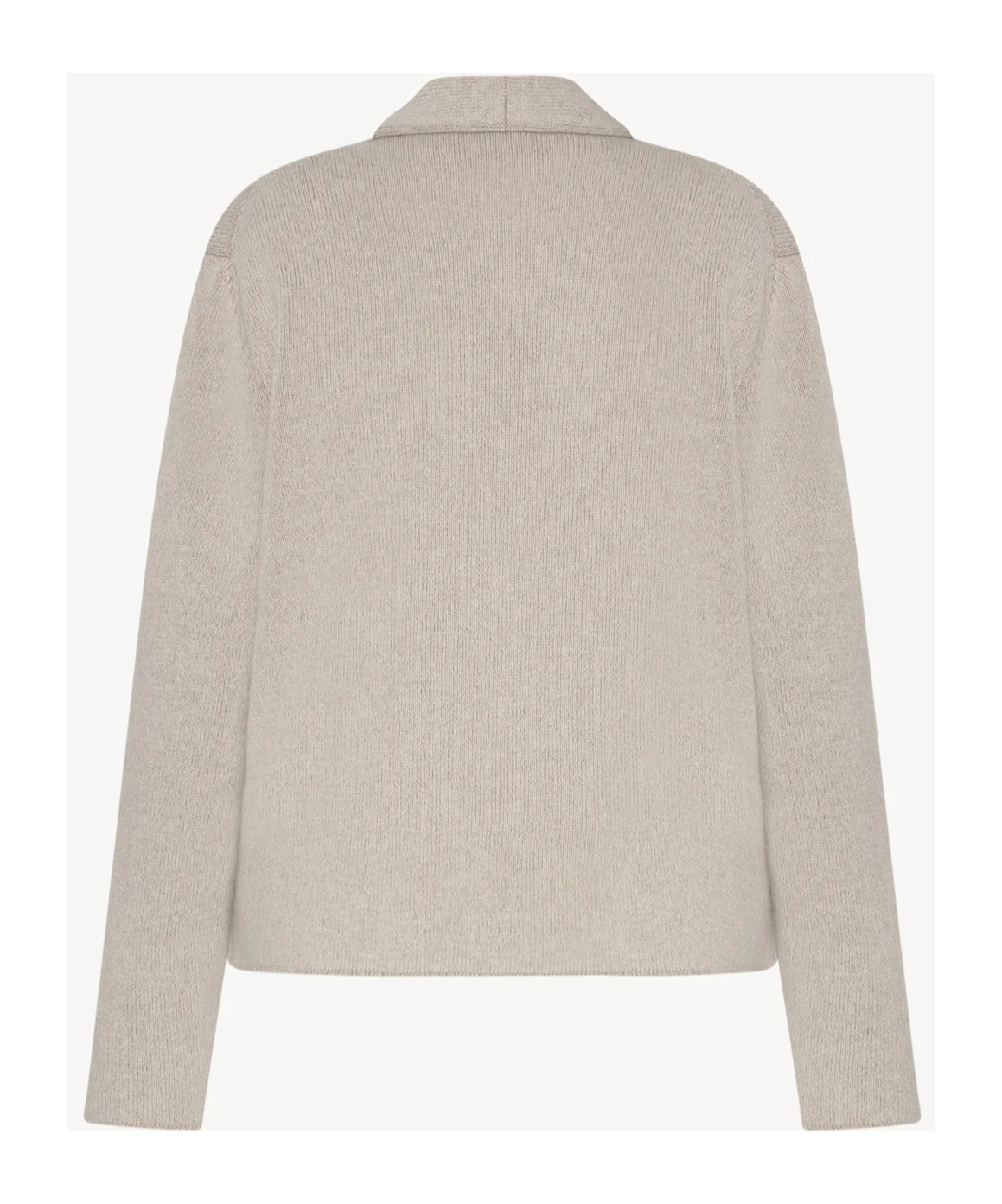 The Row Long-sleeved Cardigan In Brown