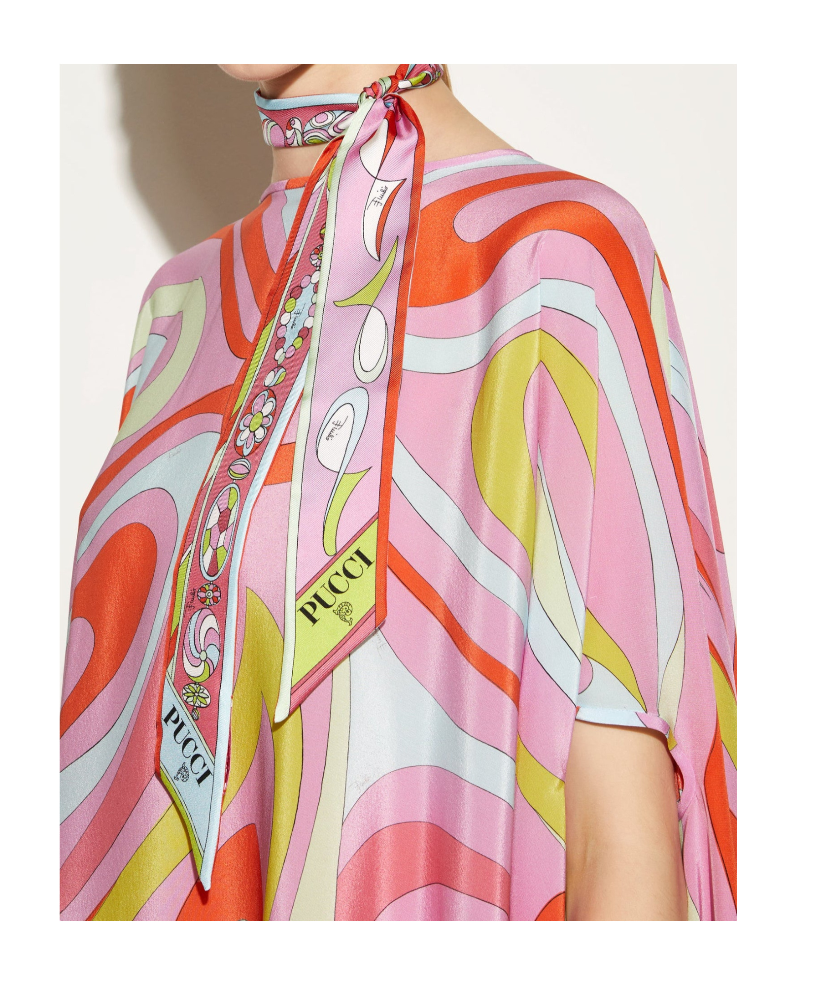 EMILIO PUCCI PATTERN SCARF