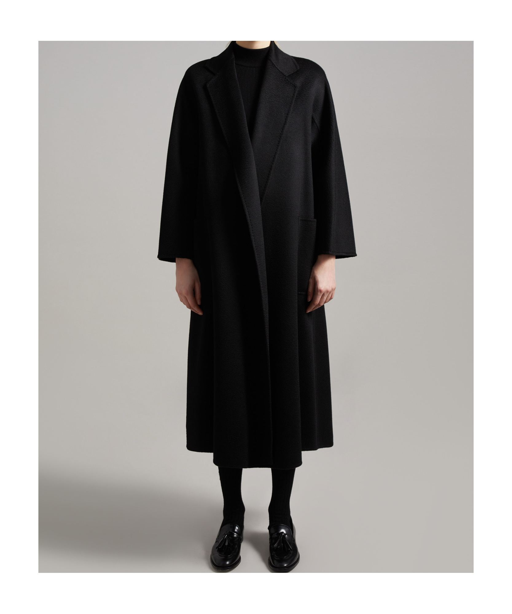 Max Mara Iconic Ludmilla Cashmere Coat With Kimono Sleeves