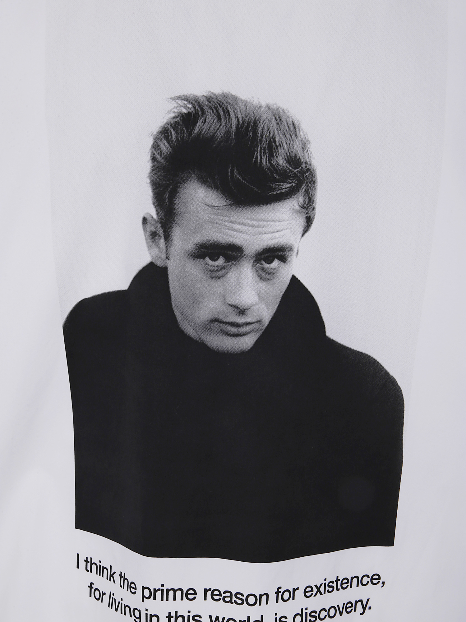 Sacai James Dean Cotton Popelin T-shirt Clothing In White