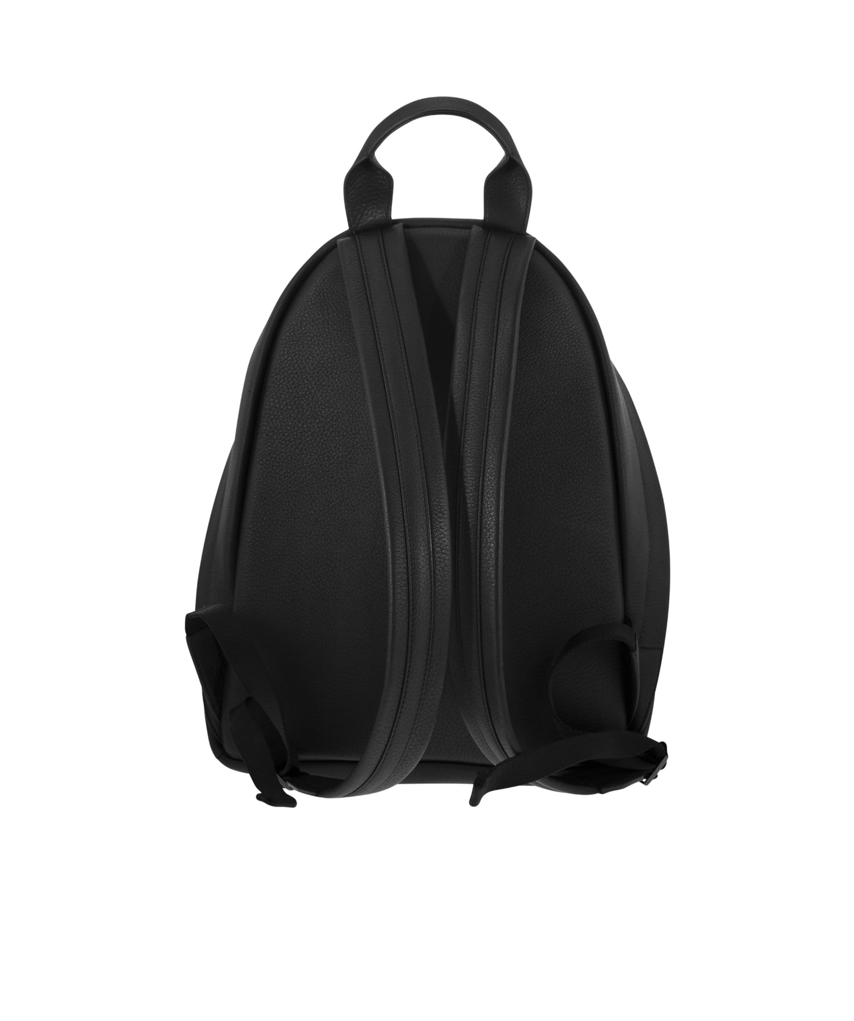 Kiton Zippered Backpack In Black