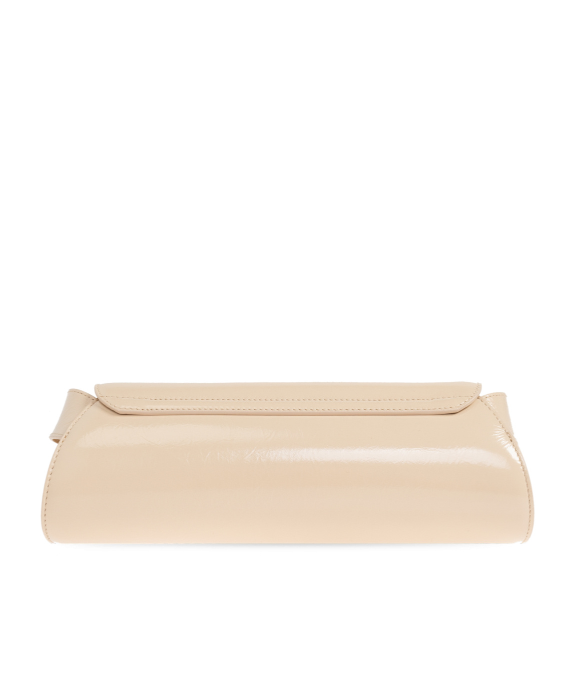 Jil Sander Logo Printed Shoulder Bag In Neutral