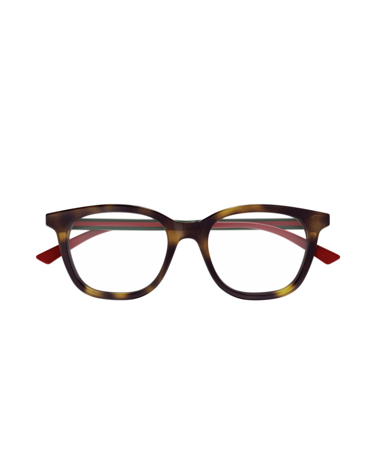 Gucci Square-frame Glasses In Brown