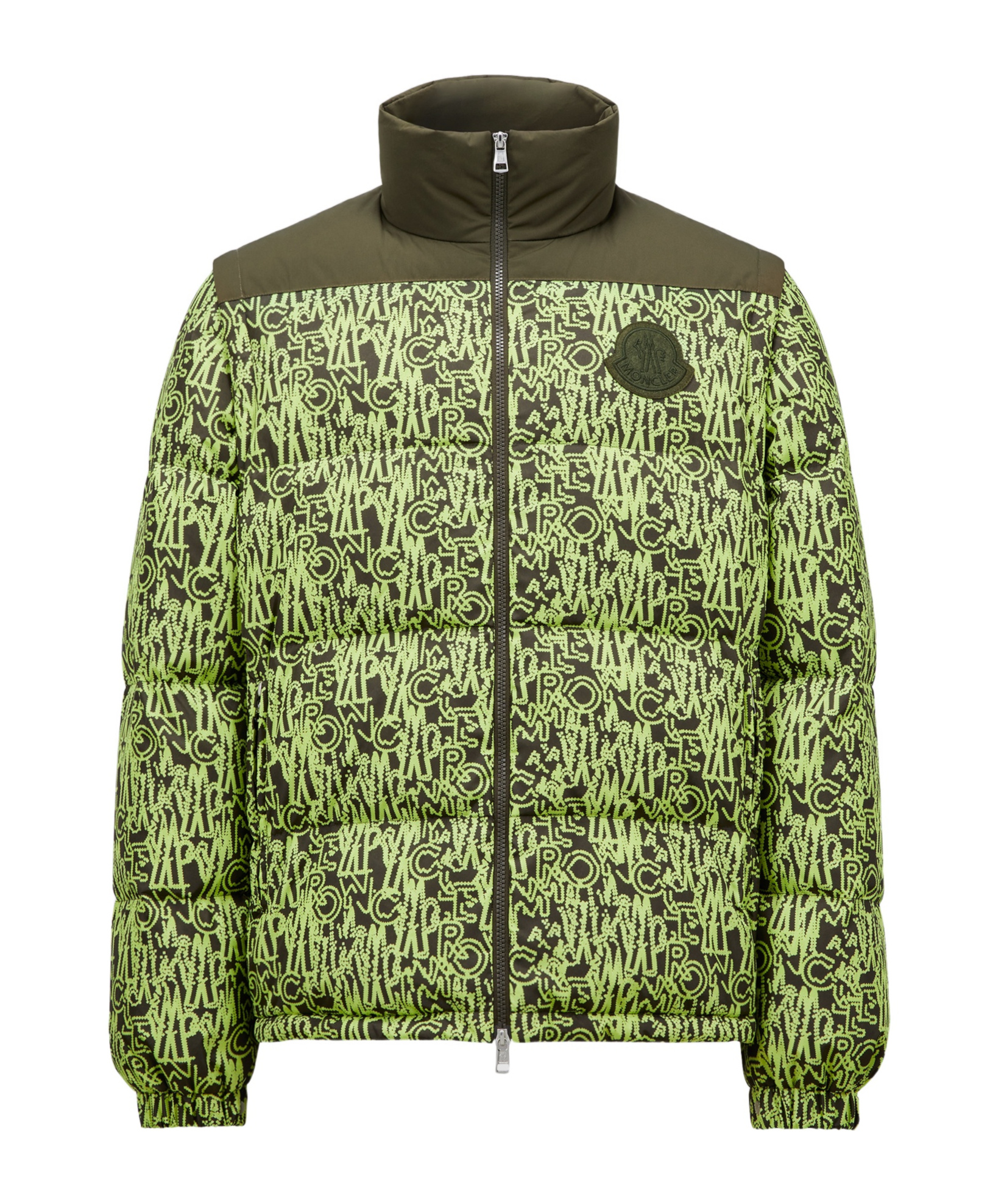 Moncler Chubasco 2-in-1 Short Down Jacket In Green