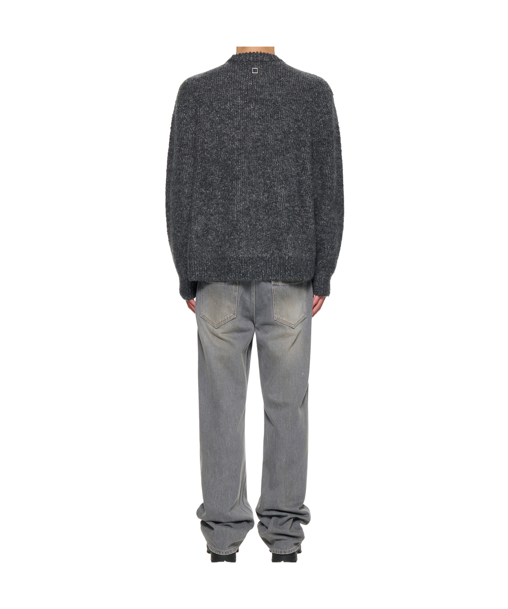 Wooyoungmi Long-sleeved Sweater In Black