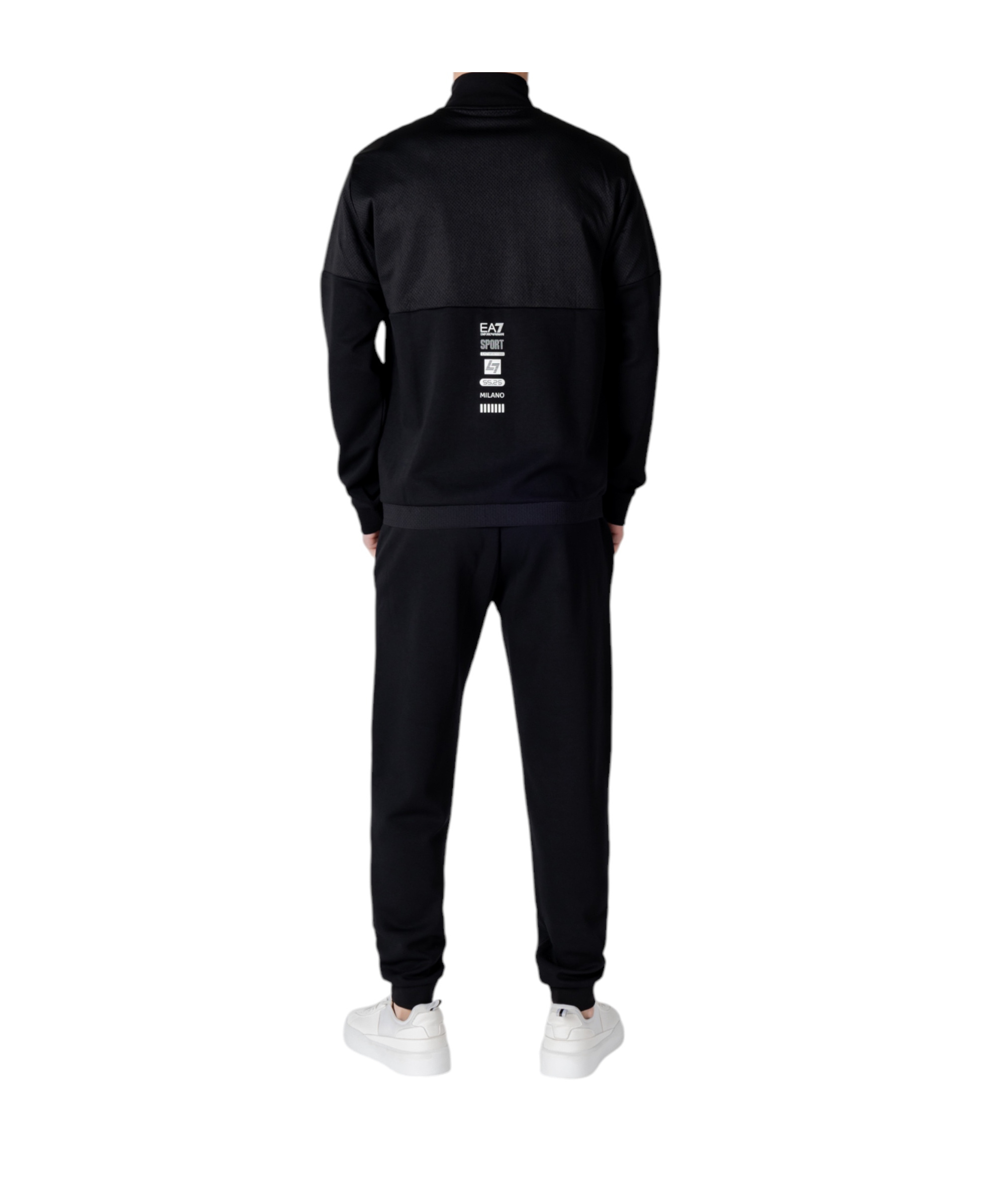 Ea7 Sportswear Set In Black