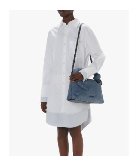 Jw Anderson Gepolsterte Corner Schultertasche In Blue