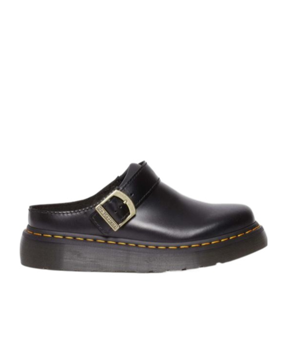 Dr. Martens' Jorge Ii Leather Mules In Black