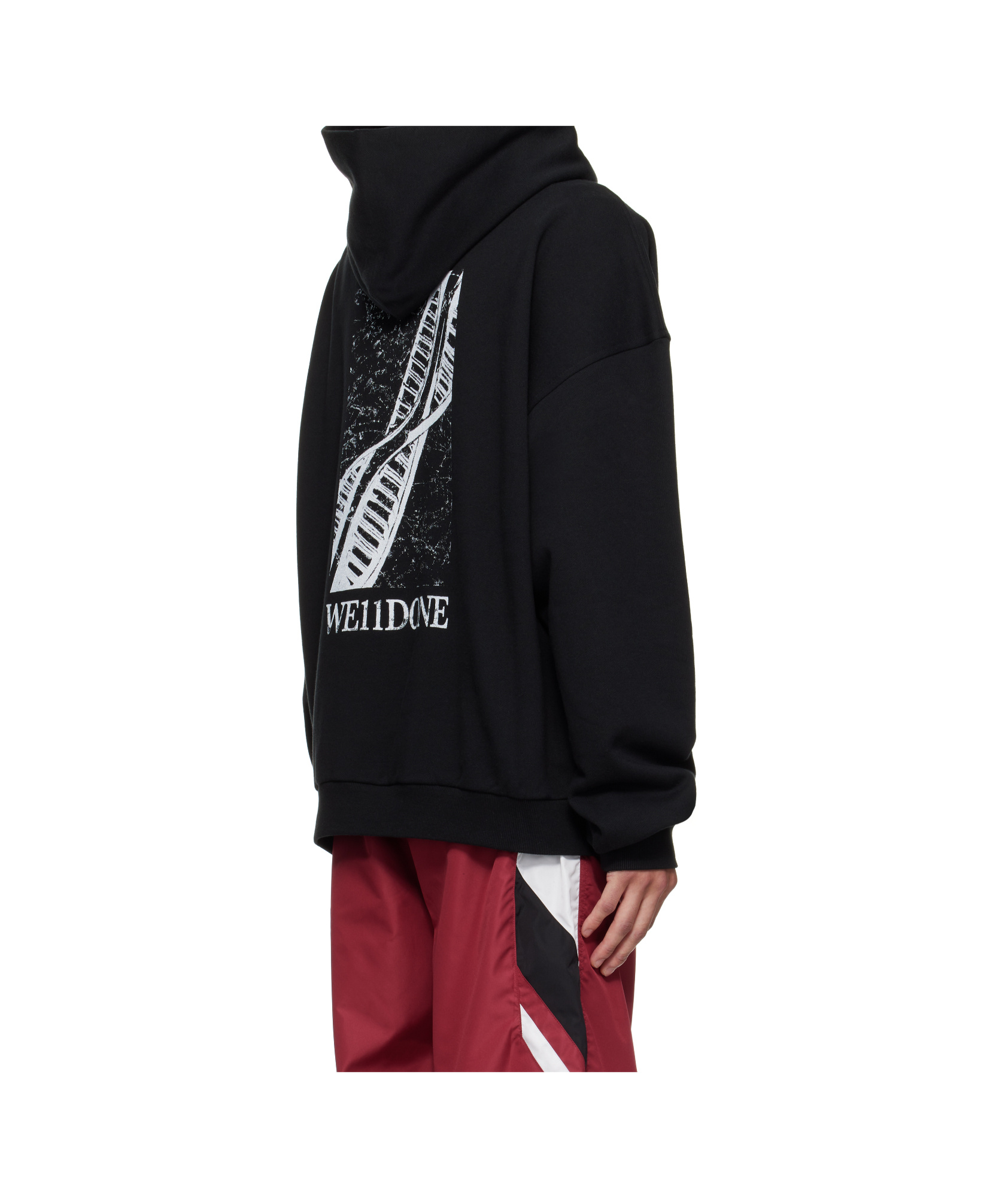 We11 Done Dna Hoodie In Black
