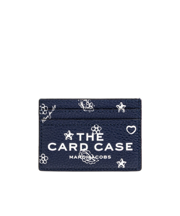 Marc Jacobs Logo Card Pack In Blue