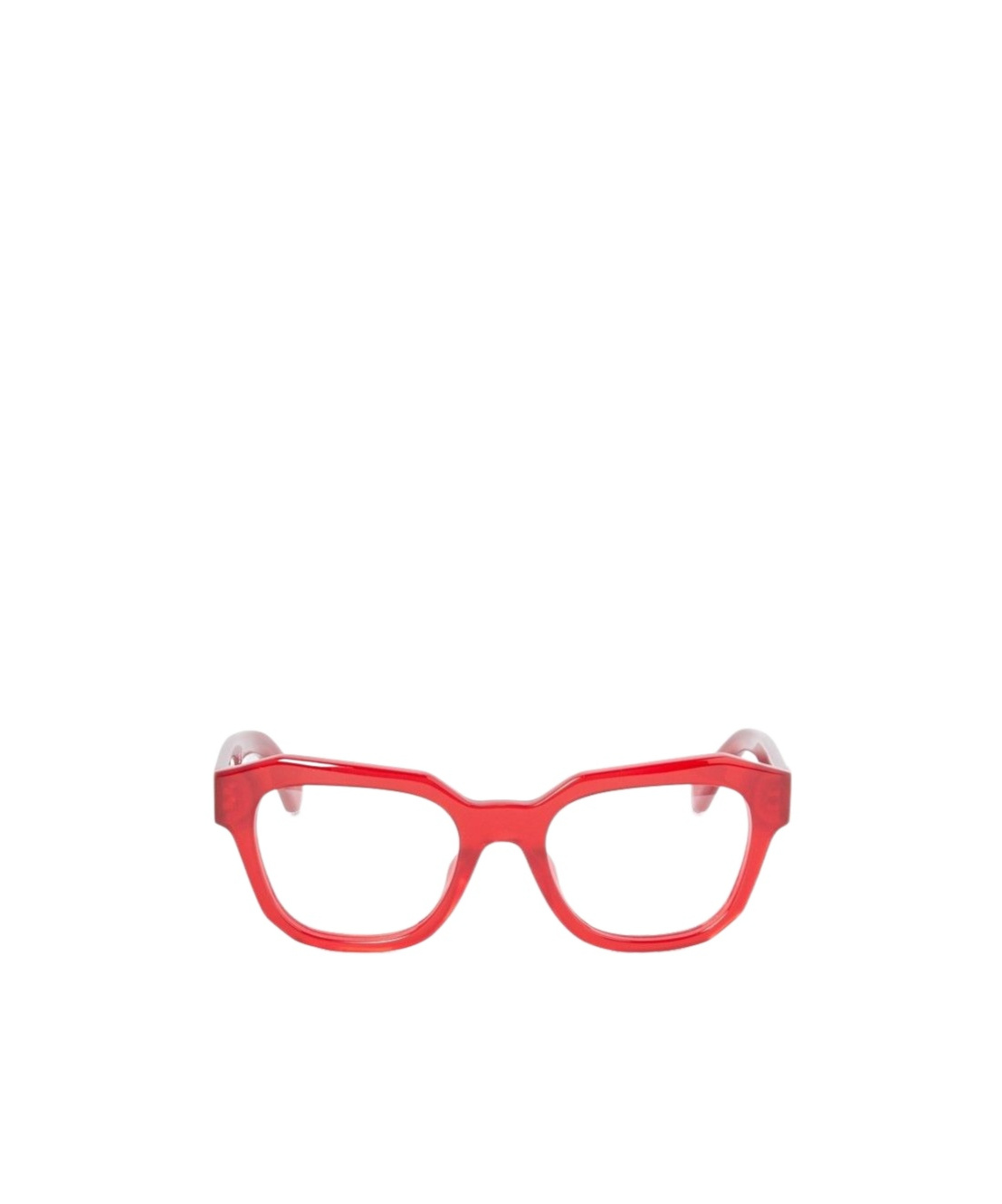 Off-white Full-frame Flat Mirror In Red
