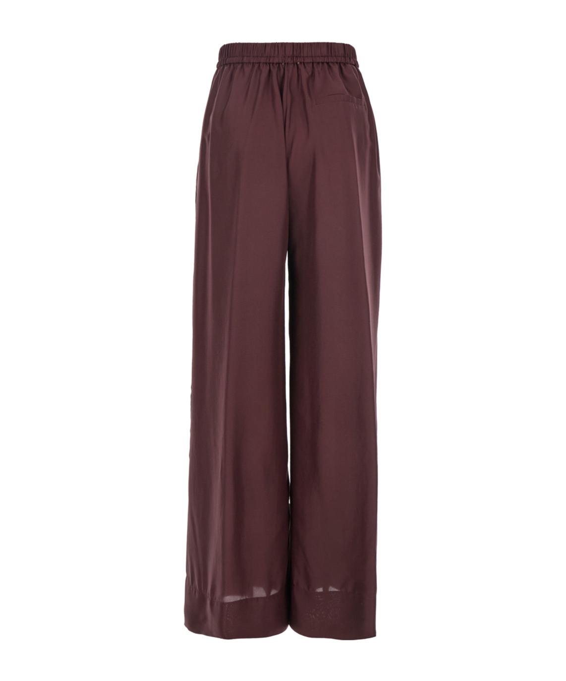 Shop Forte Forte Elasticated Wide-leg Trousers