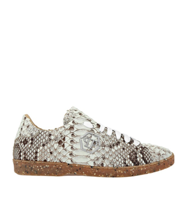 PHILIPP PLEIN ROUND HEAD LOW-CUT CASUAL SHOES