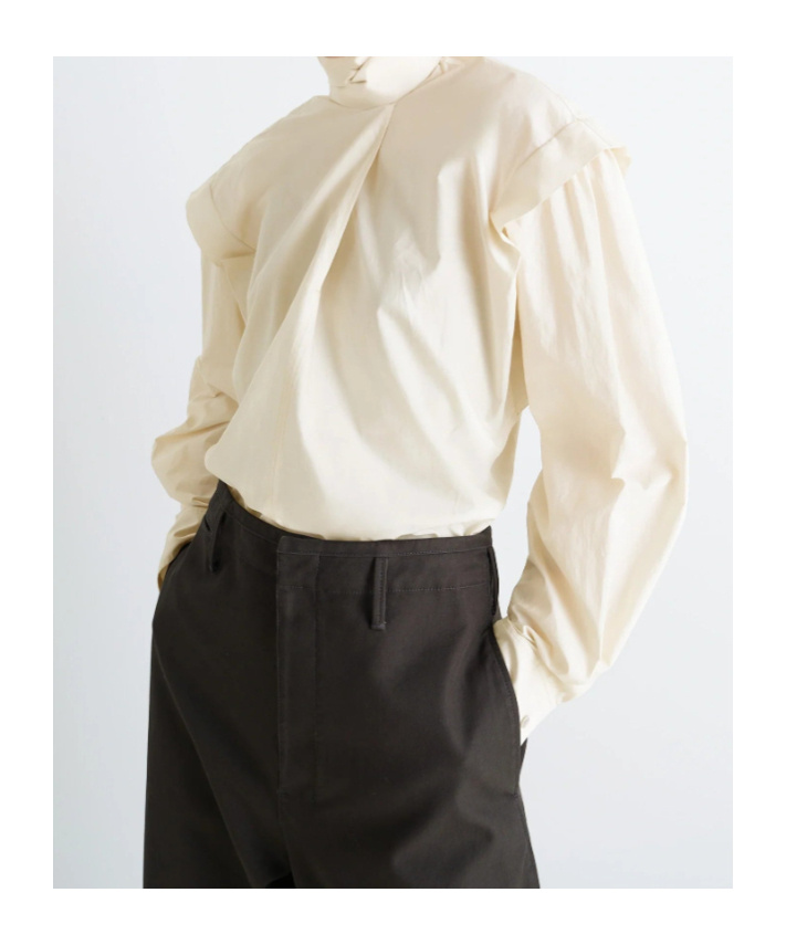 Lemaire Ascot Blouse In White