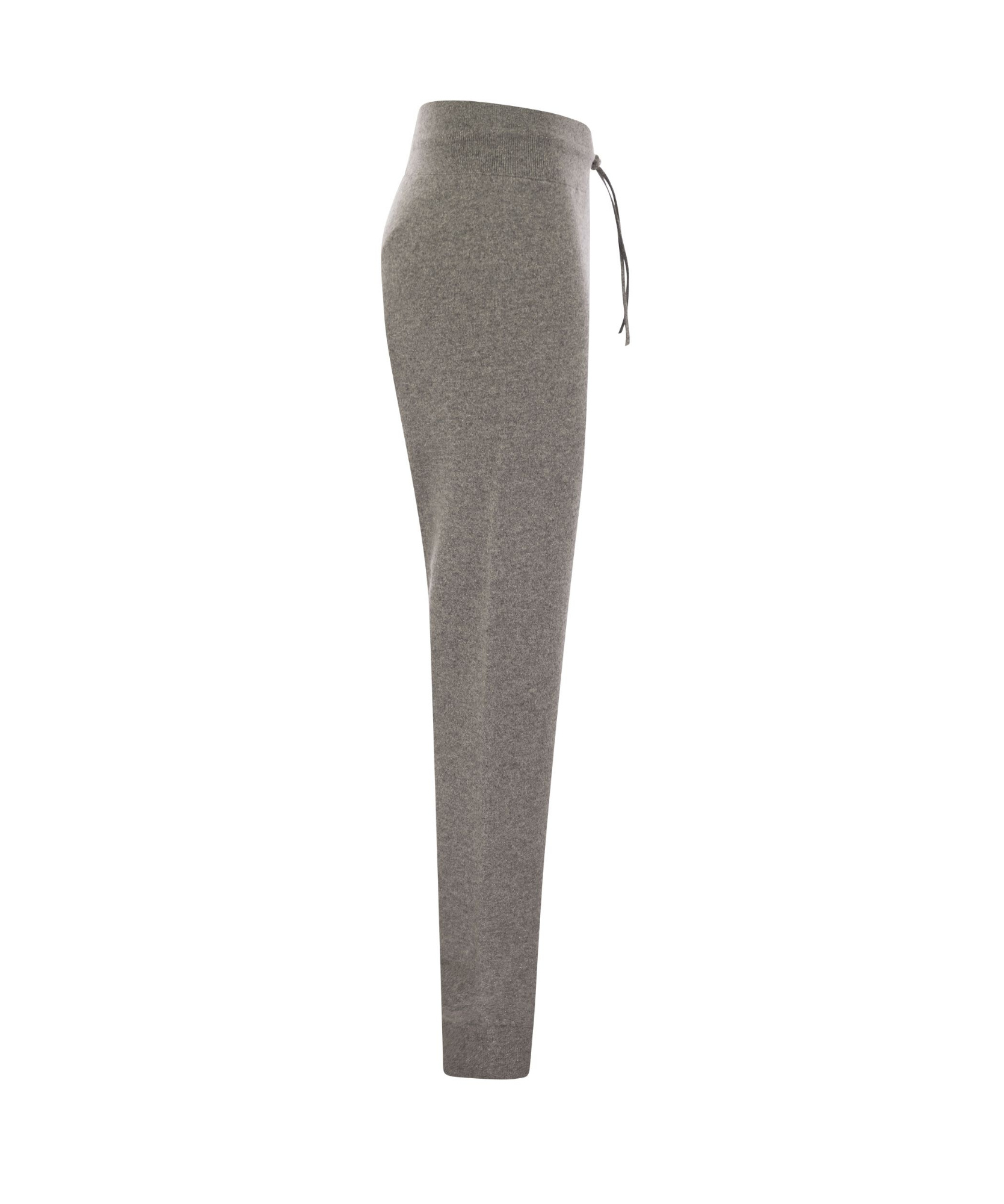 Fabiana Filippi Women's Wool-blend Jogging Trousers In Gray