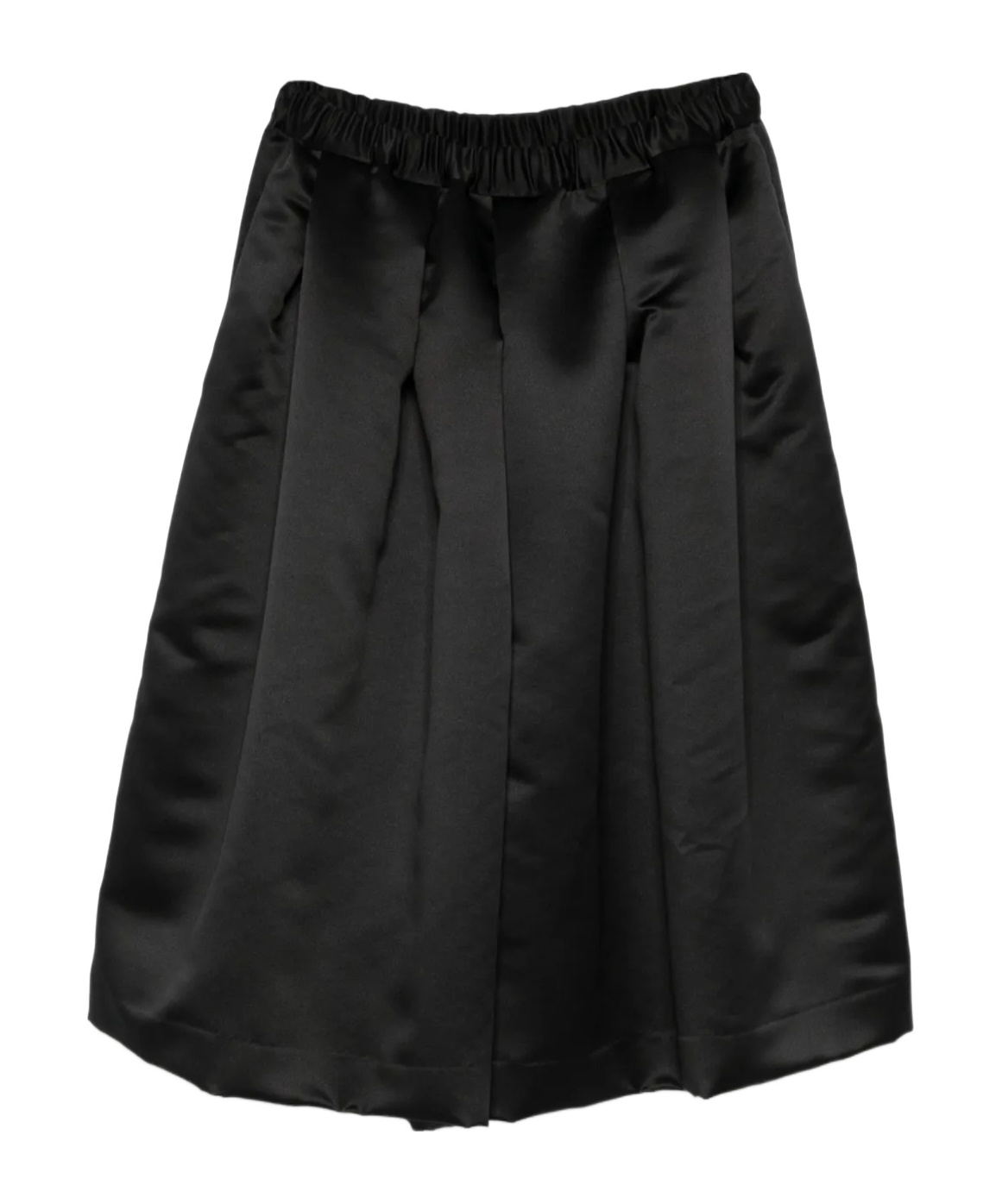 COMME DES GARÇONS SATIN WIDE-LEG SHORTS 