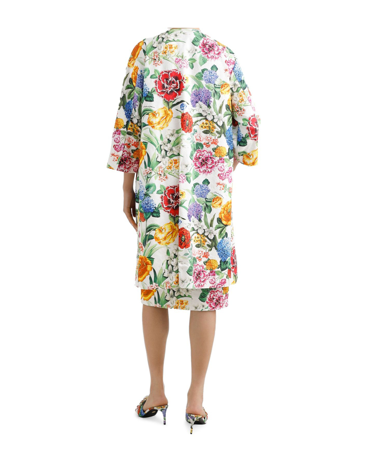 DOLCE & GABBANA PRINTED BRA TOP