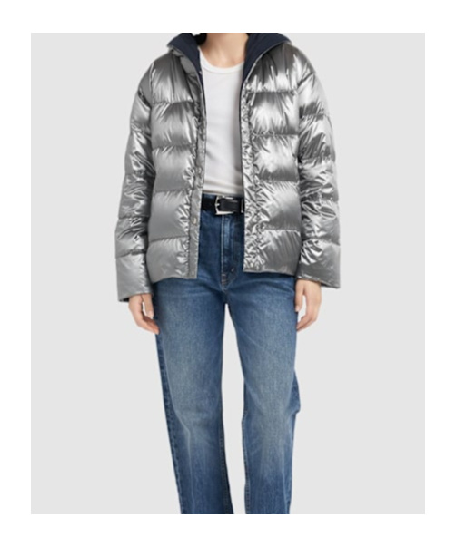 Max Mara Long-sleeved Double-sided Down Jacket