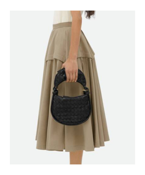 Shop Bottega Veneta Small Gemelli In Black
