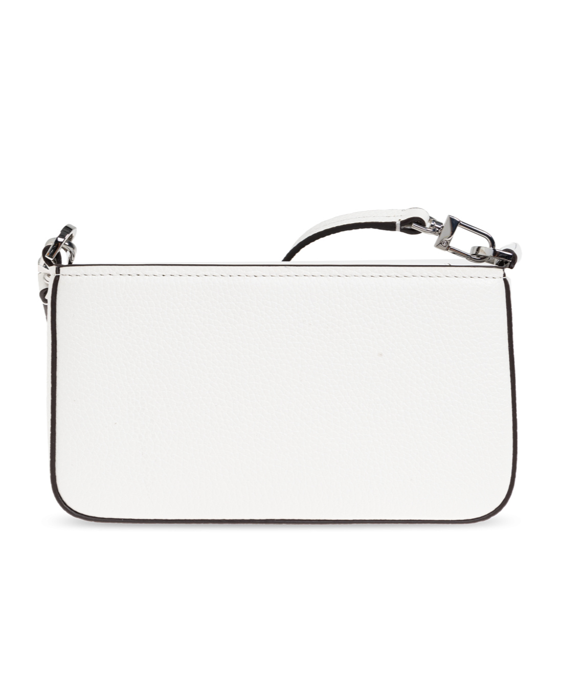 Michael Michael Kors Logo Shoulder Bag In White