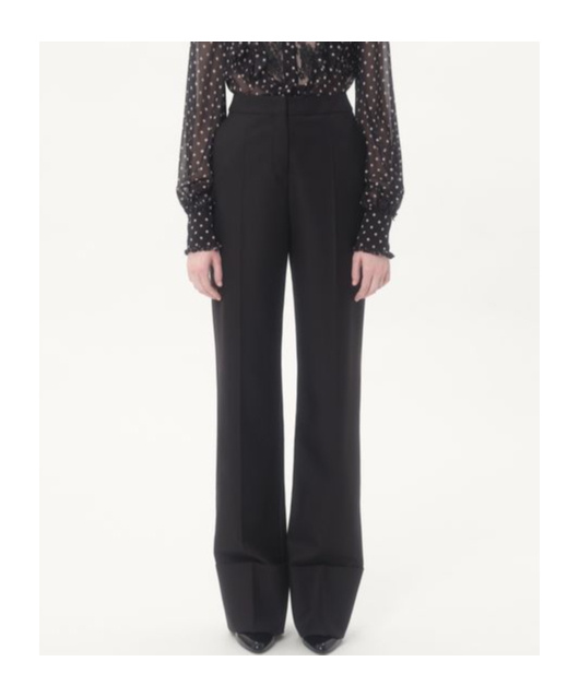 VALENTINO VALENTINO HIGH WAIST STRAIGHT LEG TROUSERS