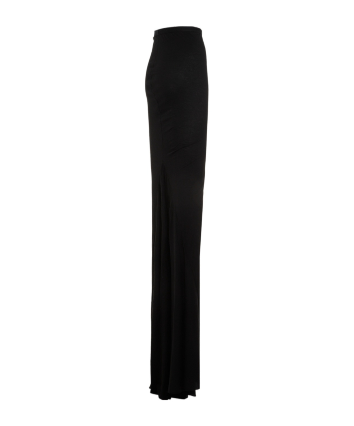Shop Rick Owens Pillar Maxi Skirt In Black