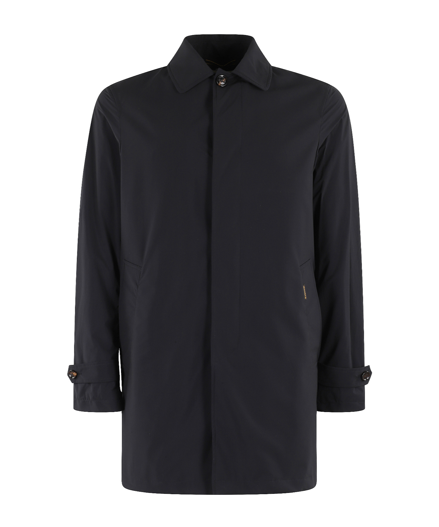 Moorer 'vittor-k' Jacket Cuff Buttons Front Pockets In Blue