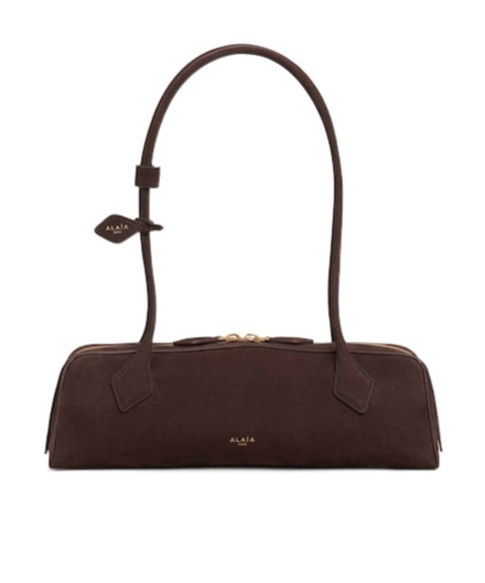 Alaïa Le Teckel Medium In Shiny Leather Bags
