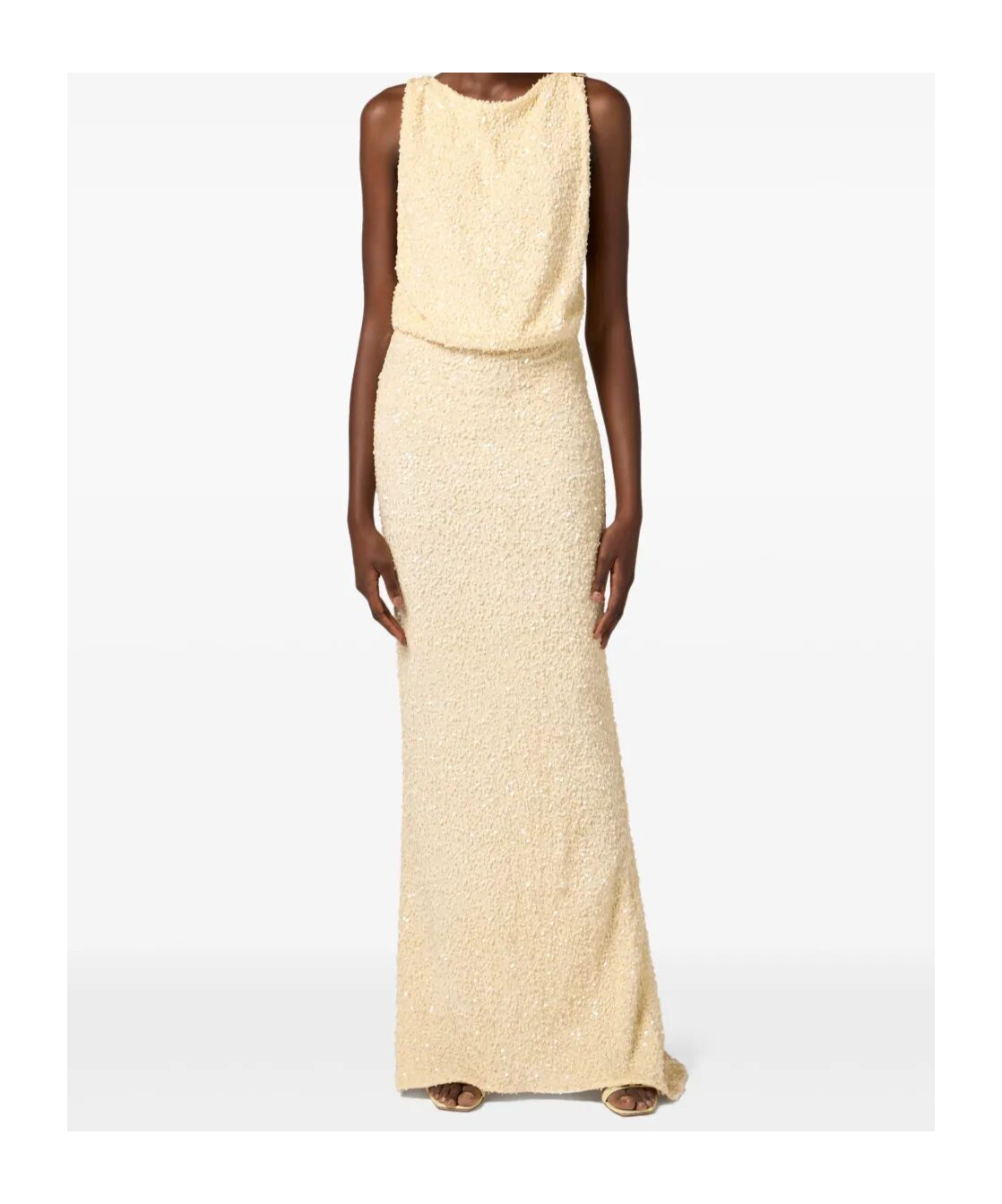 Elisabetta Franchi Dress In Nude